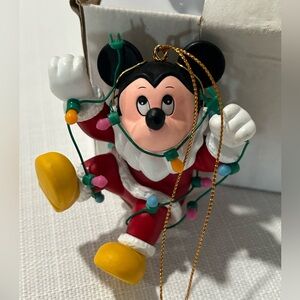 Vintage Disney Ornament Grolier’s Christmas Magic Mickey